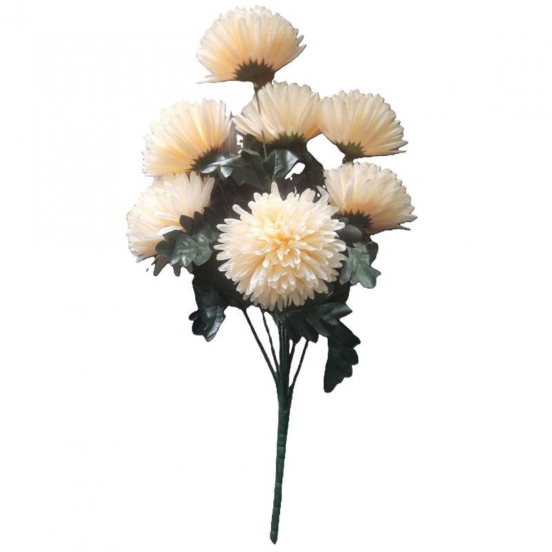 Chryzantemy bukiet 7 kwiatów 60cm